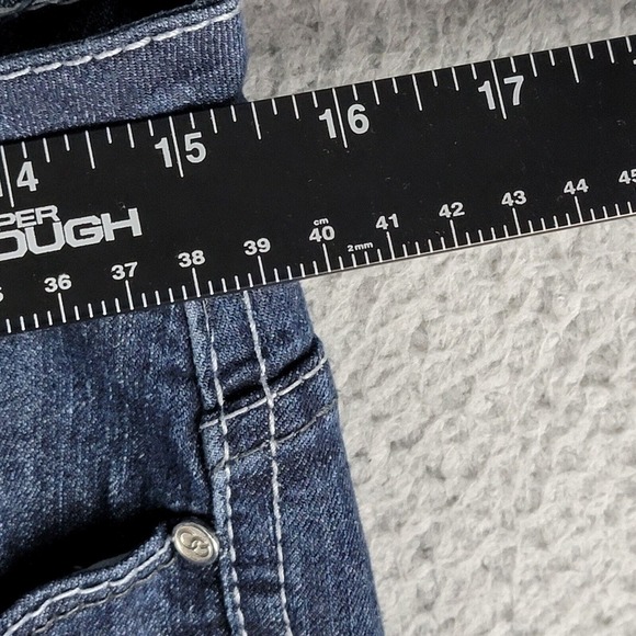 COOGI Jeans Size 7/8 Womens Denim Embroidered Logo Bootcut - Picture 7 of 13